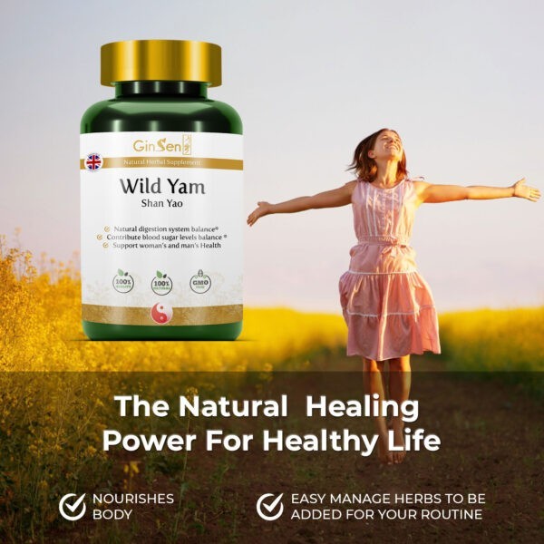 Wild Yam Supplement⁣
