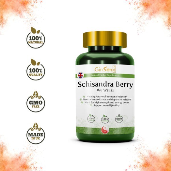 Schisandra Berry Supplement Wu Wei Zi by GinSen