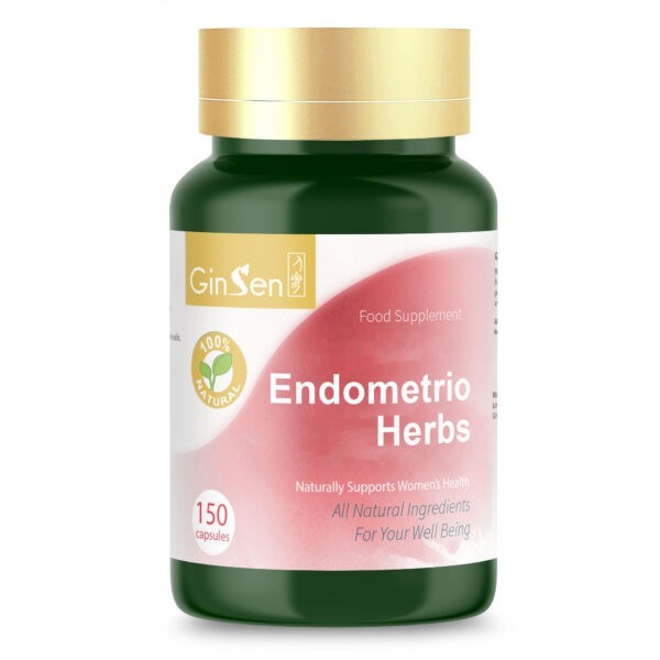 Endometrio Herbs by GinSen Herbal Supplements for Endometriosis