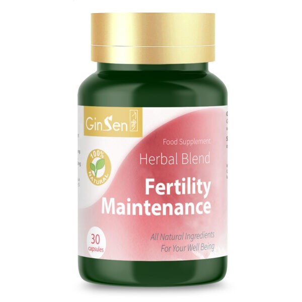 Fertility Maintenance by GinSen Tablets to Increase Fertility