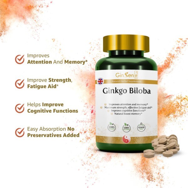 Ginkgo Biloba herb supplements