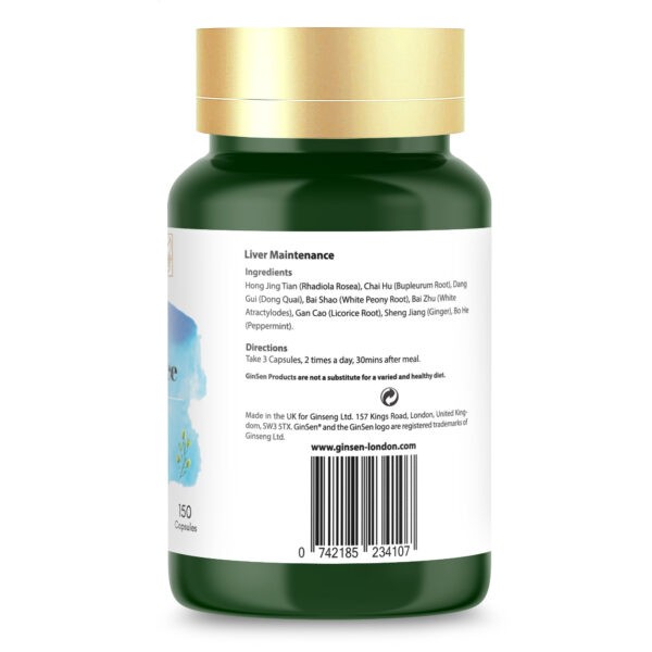 Liver Maintenance ginsen for liver stress