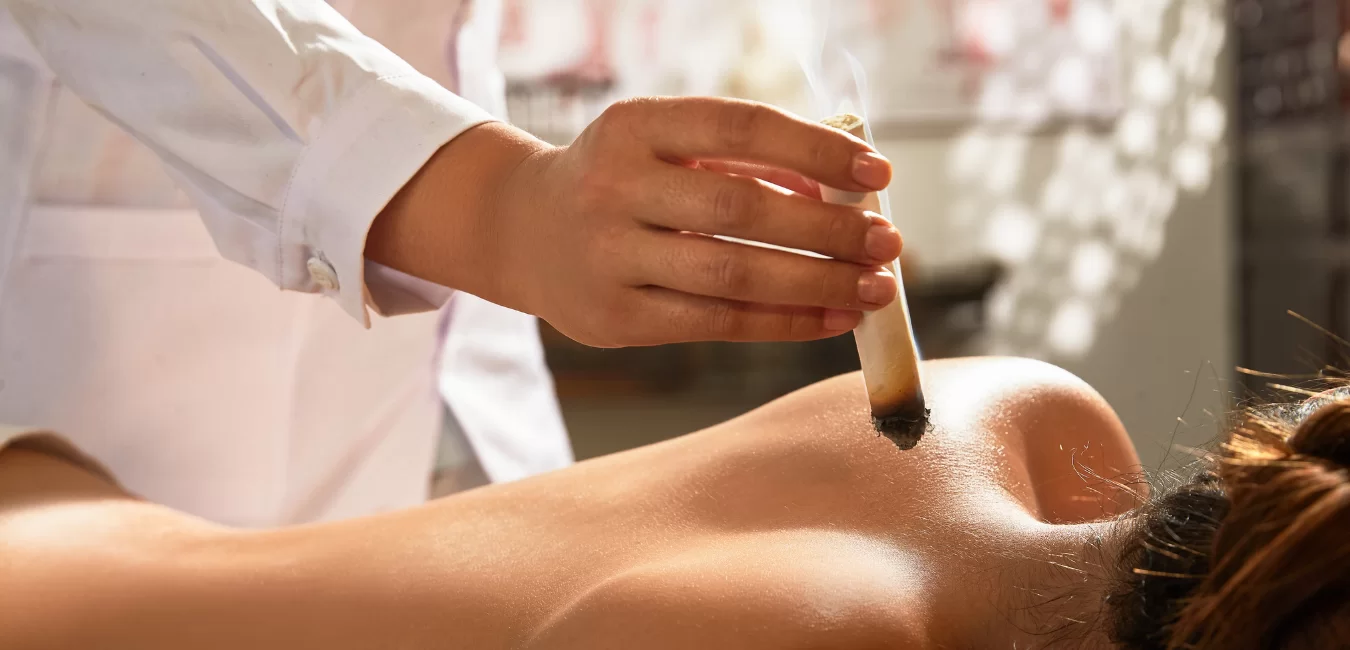 Moxibustion for water retention