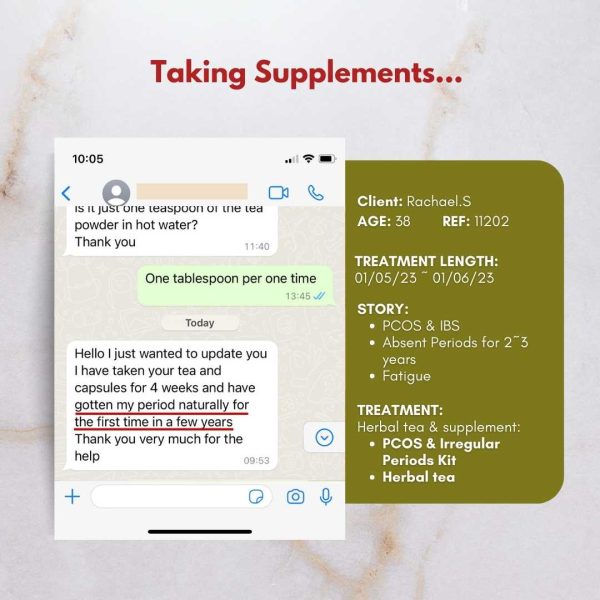 PCOS & Irregular ( Absent ) Periods Kit