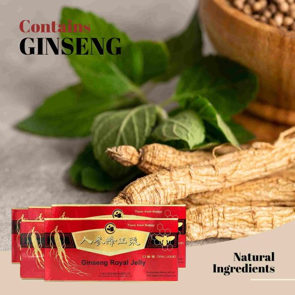 5 Boxes Red Ginseng Royal Jelly Oral Liquid