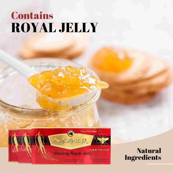 5 Boxes Red Ginseng Royal Jelly Oral Liquid
