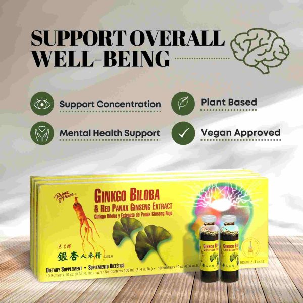 Ginkgo Biloba & Red Panax Ginseng Extract